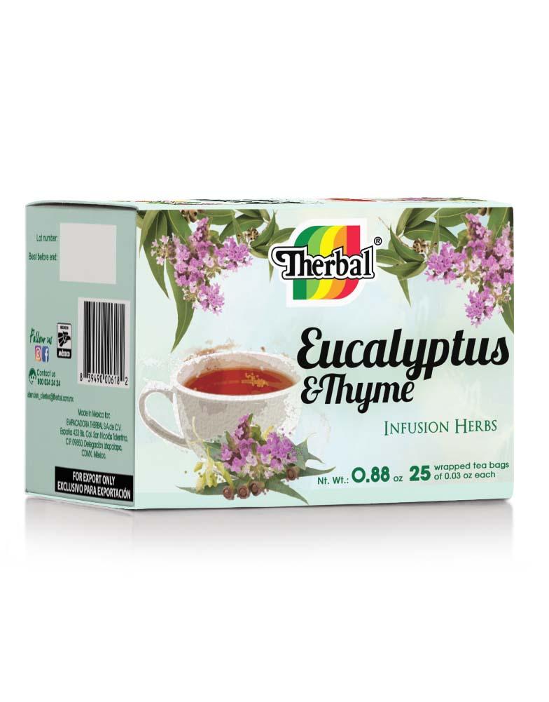 TÉ DE EUCALIPTO Y TOMILLO / EUCALYPTUS & THYME TEA